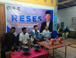Reses Dapil III Towuti-Nuha, Wakil Ketua I DPRD Luwu Timur Tangkap Aspirasi Petani Mahalona Raya