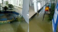 Derasnya Hujan Dini Hari, Area Selasar dan Taman RSUD I Lagaligo Wotu Tergenang Air