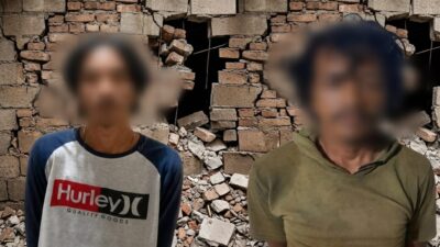 Tim Resmob Polres Lutim dan Polsek Malili Ringkus Dua Pencuri Besi Bangunan
