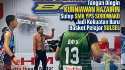 Tangan Dingin Kurniawan Hazairin Sulap SMA YPS Sorowako Jadi Kekuatan Baru Basket Pelajar Sulsel