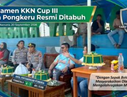 Turnamen KKN Cup III Desa Pongkeru Resmi Ditabuh, 12 Tim Berebut Takhta Sepak Bola di Malili