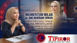 Momentum Milad dr. Ani Nurbani Irwan, Direktur Chanel Tipikor Berikan Doa dan Ucapan Terbaik