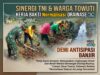 Sinergi TNI dan Warga Towuti Kerja Bakti Normalisasi Drainase Demi Antisipasi Banjir