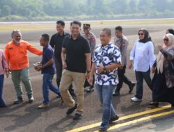 Bupati Irwan Sambut Kapolres Baru AKBP Irwan Kurnadi di Sorowako