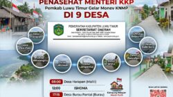 Sambut Kunjungan Penasehat Menteri KKP, Pemkab Luwu Timur Gelar Monev KNMP di 9 Desa