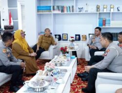 Bupati Irwan Terima Silaturahmi Perdana Kapolres Lutim, Bahas Sejumlah Isu Daerah