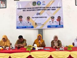 Wujudkan Lingkungan Sehat, Wabup Lutim Tekankan Kolaborasi Lintas Sektor