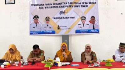 Wujudkan Lingkungan Sehat, Wabup Lutim Tekankan Kolaborasi Lintas Sektor