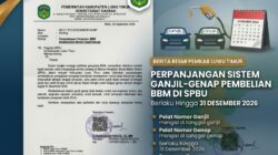 Pemkab Luwu Timur Perpanjang Sistem Ganjil-Genap Pembelian BBM hingga Desember 2026