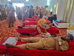 Pastikan Stok Darah Aman, Pemkab Lutim Gandeng PMI Gelar Donor Darah ASN
