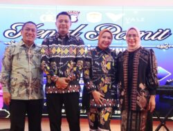 Kenal Pamit Kapolres Lutim Digelar di Sorowako, Bupati Irwan Tekankan Sinergi dan Persaudaraan