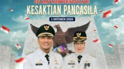 Peringati Hari Kesaktian Pancasila 2026, Bupati dan Wabup Luwu Timur Ajak Masyarakat Perkuat Persatuan Bangsa