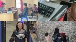 Aksi Curanmor di Kantor SPX Benteng Terekam CCTV, Motor Vario Raib Digondol Wanita Beranak