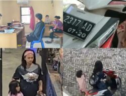 Aksi Curanmor di Kantor SPX Benteng Terekam CCTV, Motor Vario Raib Digondol Wanita Beranak