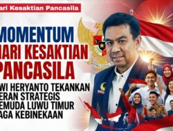 Momentum Hari Kesaktian Pancasila, Dwi Heryanto Tekankan Peran Strategis Pemuda Luwu Timur Jaga Kebinekaan