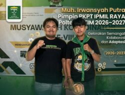Pimpin PKPT IPMIL RAYA Poltek ATIM 2026–2027, Muh. Irwansyah Putra Gelorakan Semangat Kolaborasi dan Adaptasi