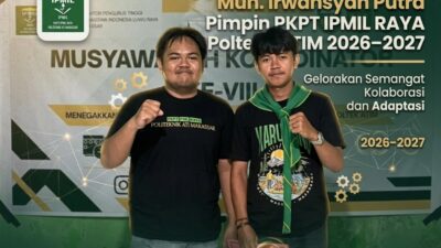 Pimpin PKPT IPMIL RAYA Poltek ATIM 2026–2027, Muh. Irwansyah Putra Gelorakan Semangat Kolaborasi dan Adaptasi