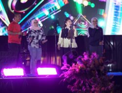 Bupati Luwu Timur Nyanyikan Lagu Wali, Suasana Expo K-UMKM di Sorowako Makin Meriah