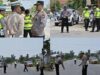 Redam Tensi Pasca Bentrok, Dua Perwira Polres Lutim Turun Jalan Pimpin Rekonstruksi Hukum Kecelakaan Maut di Wotu
