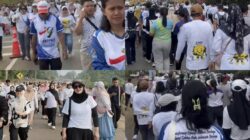 Dukung Pola Hidup Sehat dan Sinergi Antar Instansi, BPS Luwu Timur Ramaikan Jalan Santai Anti Mager HARKOPNAS ke-79