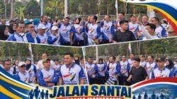 Sinergi Tanpa Batas: Ribuan Warga dan Unsur Forkopimda Luwu Timur Padati Jalan Santai Pekan Expo K-UMKM