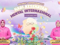Bhayangkari Cabang Luwu Timur Ajak Masyarakat Peduli Kesehatan Jiwa di Hari Kesehatan Mental Internasional 2026