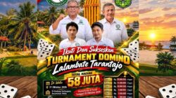 Perebutkan Total Hadiah Rp 58 Juta, Turnamen Domino Lalambate Tarantajo Siap Digelar di Wotu Luwu Timur