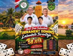 Perebutkan Total Hadiah Rp 58 Juta, Turnamen Domino Lalambate Tarantajo Siap Digelar di Wotu Luwu Timur