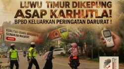 Luwu Timur Dikepung Asap Karhutla, BPBD Keluarkan Peringatan Darurat