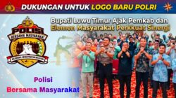 Logo Baru Polri, Bupati Luwu Timur Ajak Pemkab dan Elemen Masyarakat Perkuat Sinergi