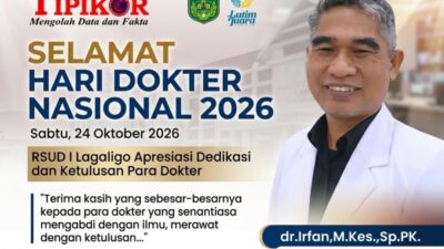 Peringati Hari Dokter Nasional 2026, RSUD I Lagaligo Apresiasi Dedikasi dan Ketulusan Para Dokter
