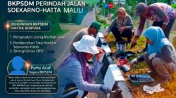 Sambut Tim Penilai Adipura, BKPSDM Luwu Timur Perindah Estetika Jalan Soekarno-Hatta Malili