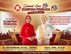Peringatan Hari Sumpah Pemuda ke-98: Momentum Generasi Muda Luwu Timur Bergerak Bersama demi Indonesia Maju dan Sejahtera
