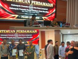 Warga Dusun Kau dan Saluborro Sepakat Berdamai, Bupati Luwu Timur: Mari Lihat ke Depan