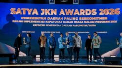 Hanya Dua Kabupaten di Indonesia dan Satu-Satunya di Sulsel, Lutim Raih Satya JKN Award 2026